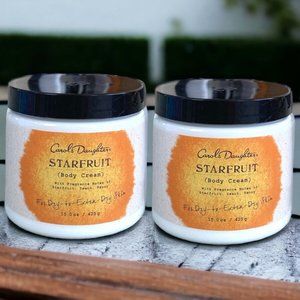 CAROL'S DAUGHTER STARFRUIT BODY CREAM (15 OZ EACH).(2 Pack)